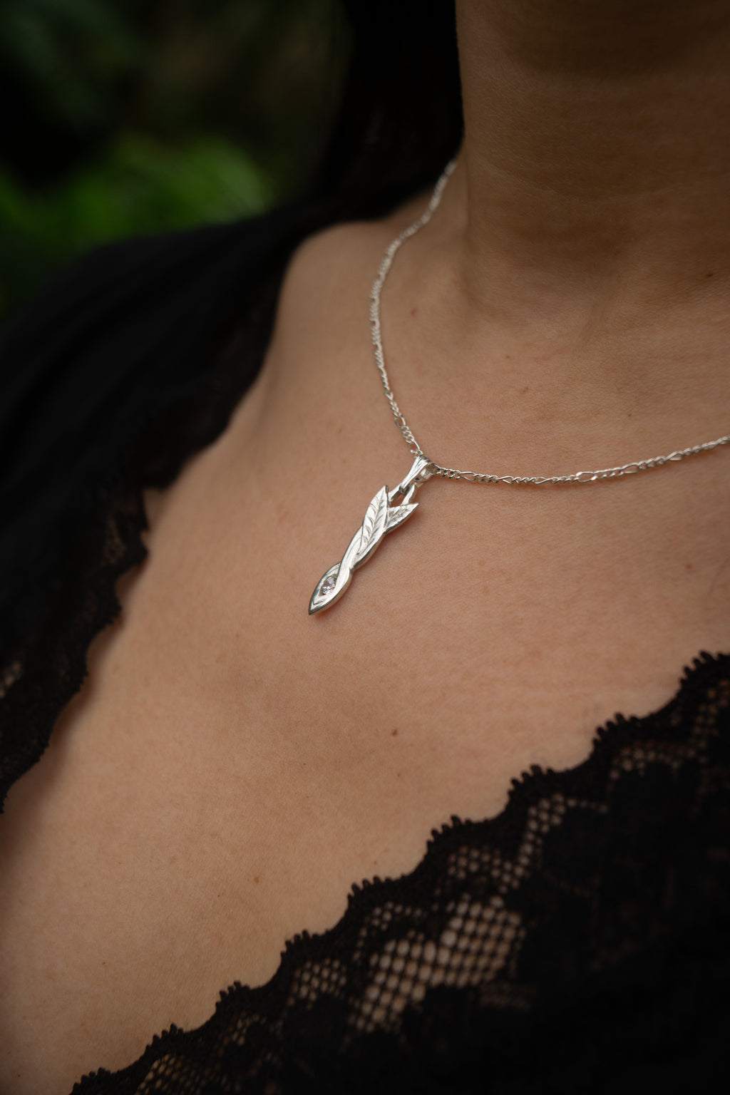 Twin Leaf pendant
